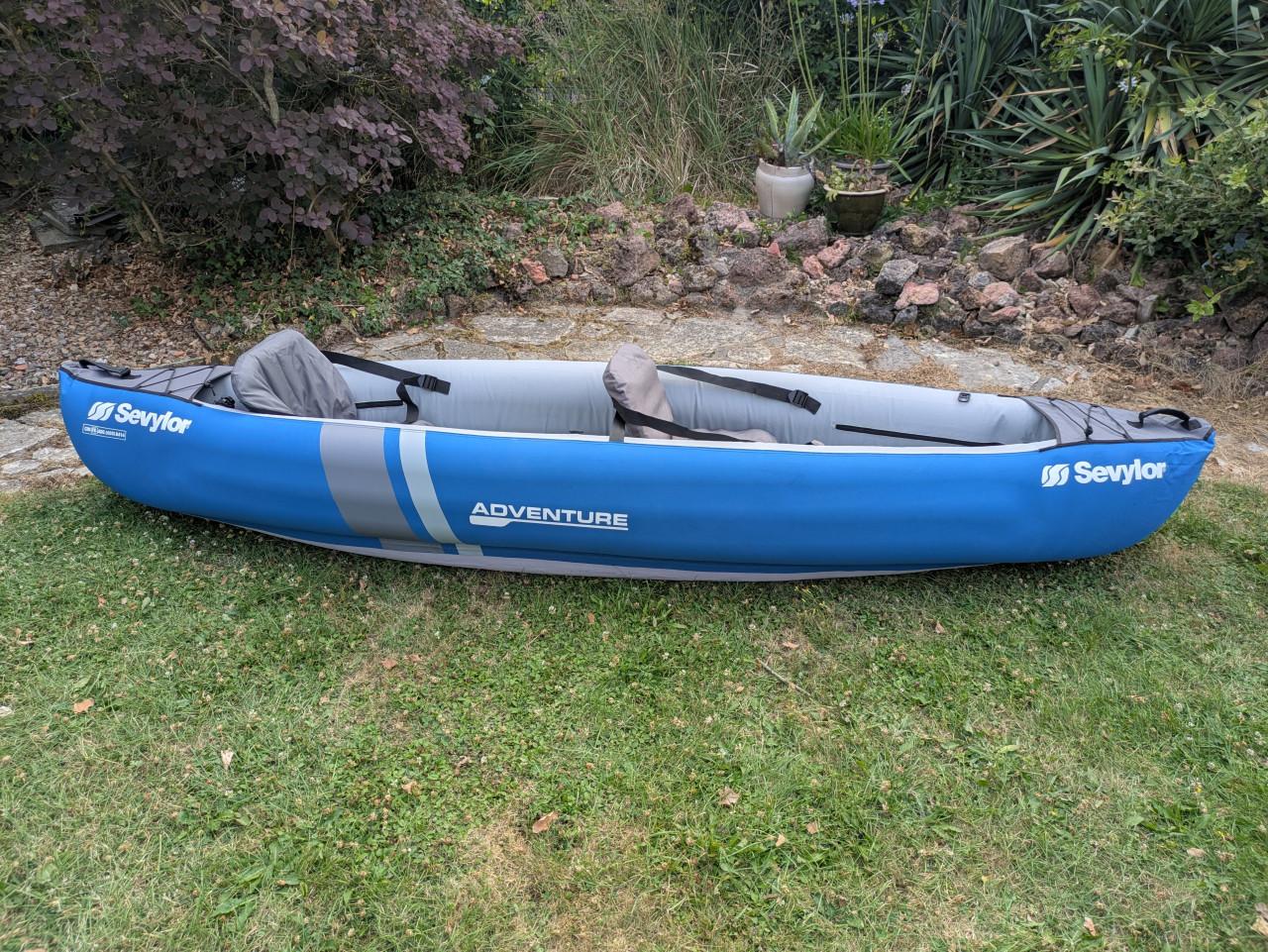 Sevylor Adventure kayak opblaasbaar.