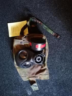 Gasmasker met draagtas