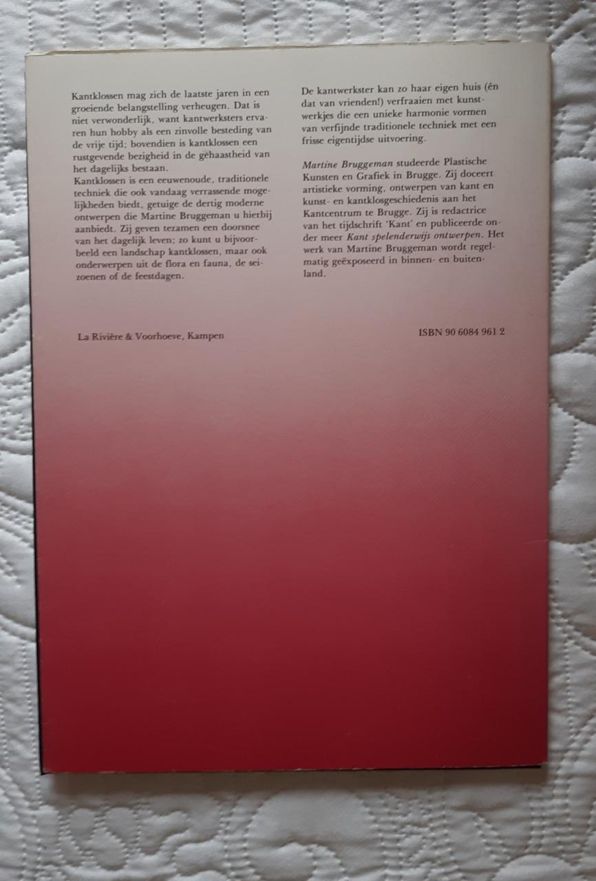 Creatieve kantklosontwerpen  van Martine Bruggeman