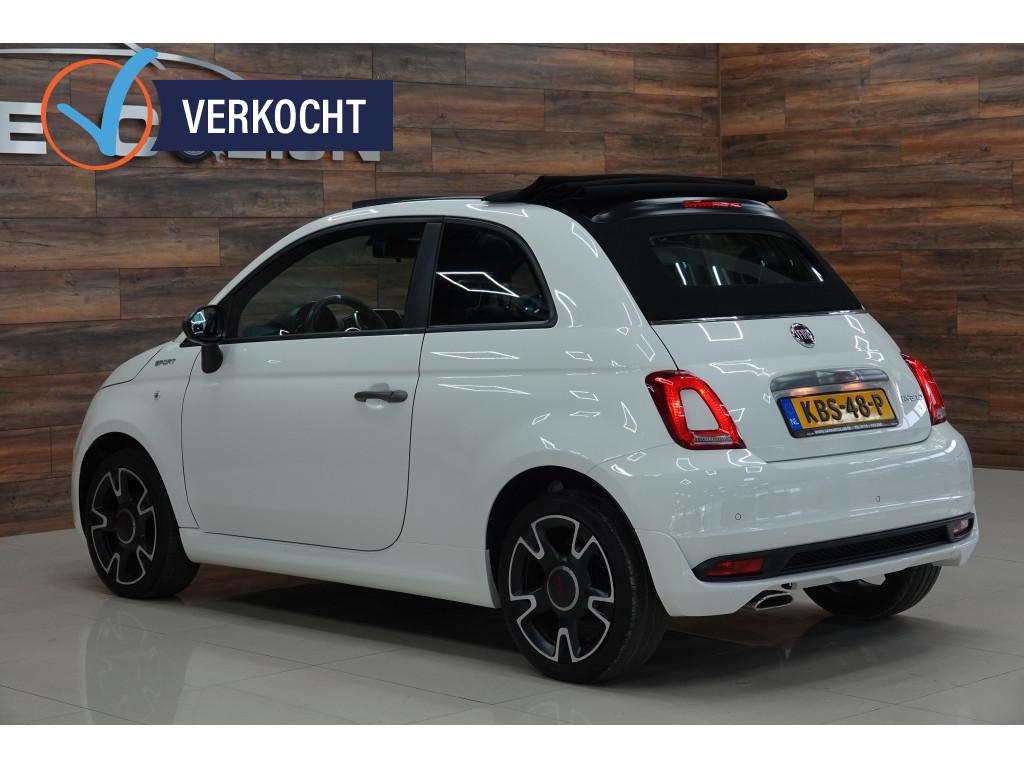 Fiat 500 C 1.0 hybrid sport | cruise | pdc | carplay | cabrio |