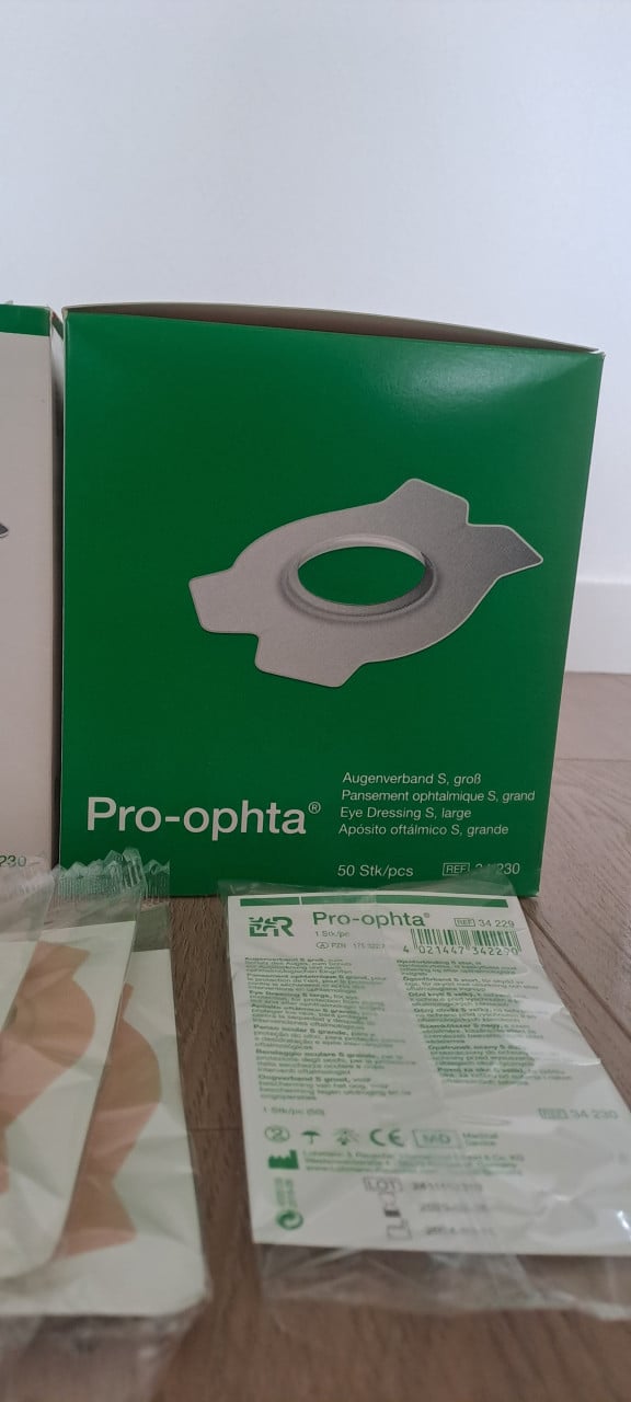 Pro-ophta oogverband / oogpleister groot