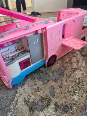 Camping barbie