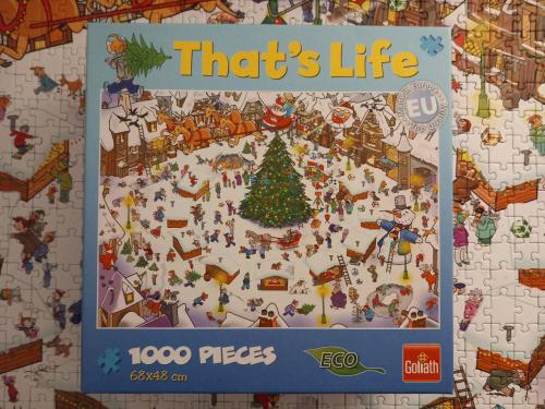 That's Life Kerstpuzzel