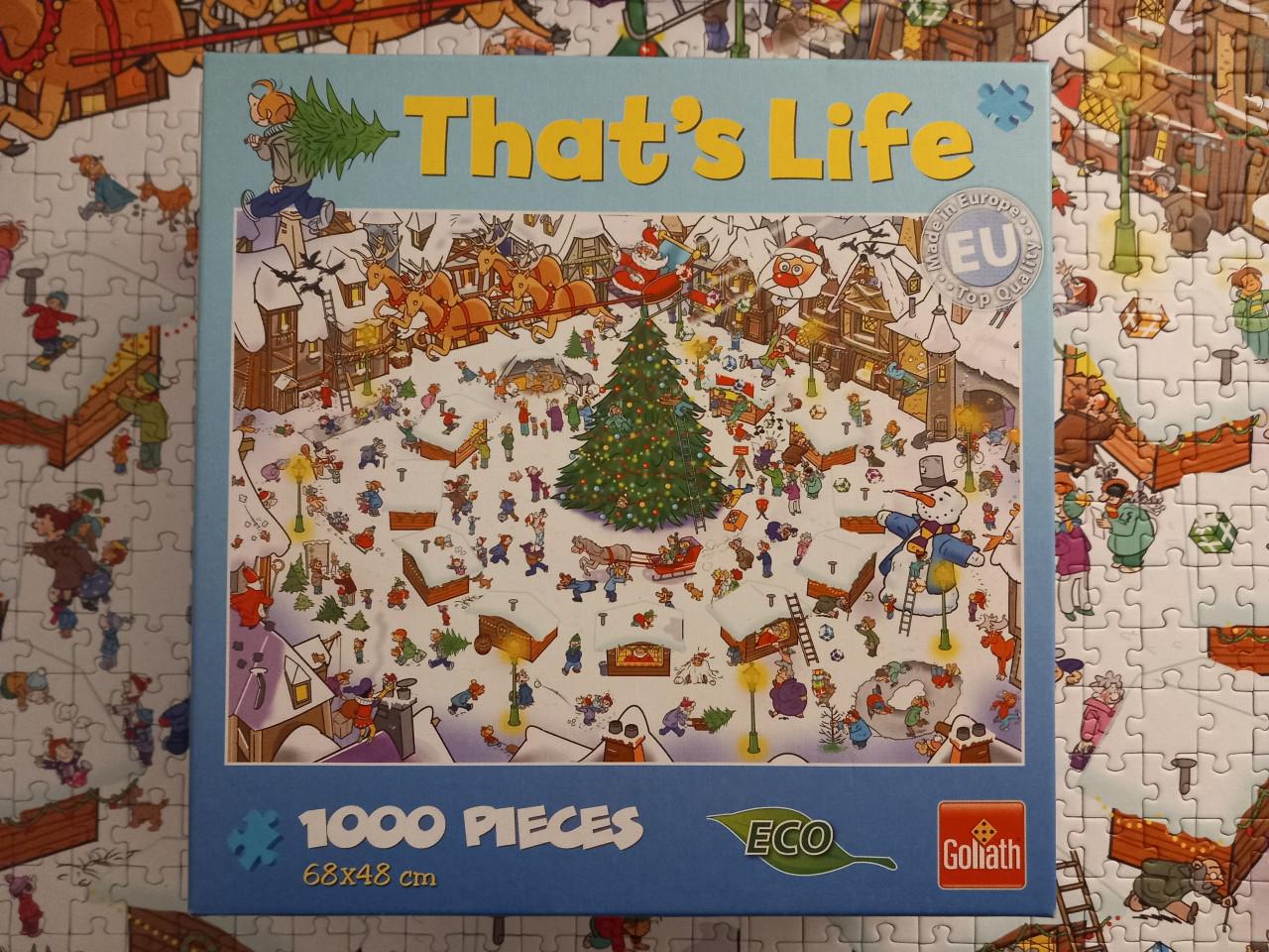 That's Life Kerstpuzzel