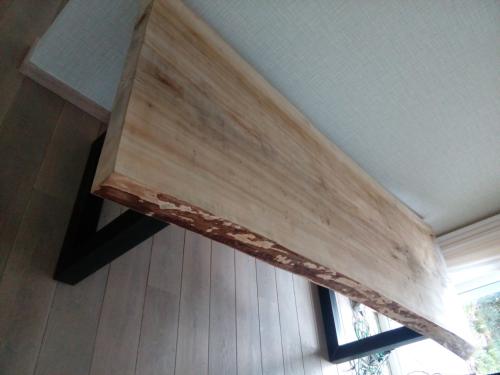 Boomstamtafels tafelbladen planken bartafel, salontafel