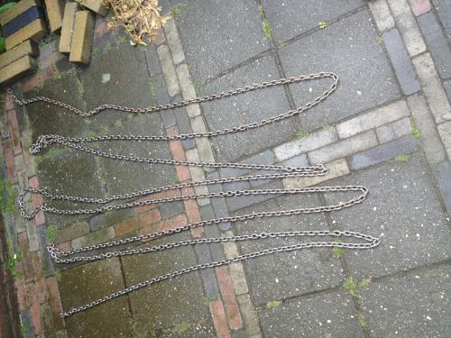 RVS 316 ketting 10m + 2m ankerketting kettingen roestvrijstaal