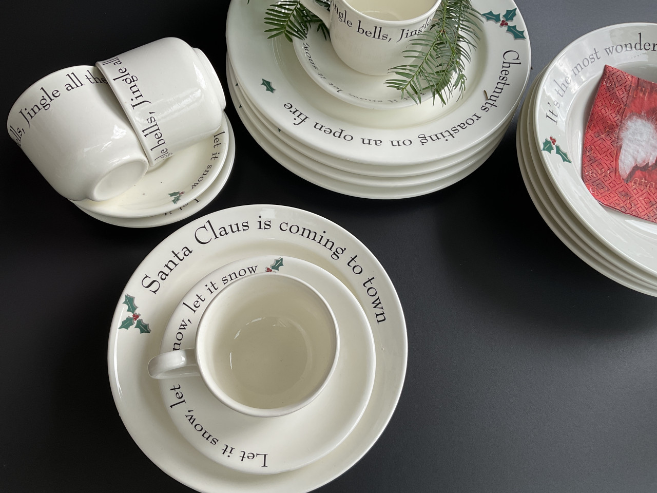 Kerstservies