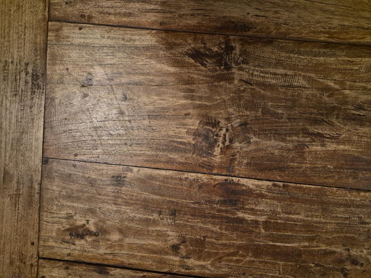 Salontafel eiken massief Uniek!