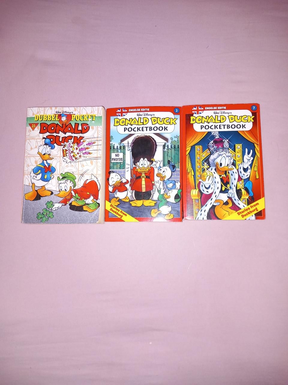 3 Donald duck pocketbook