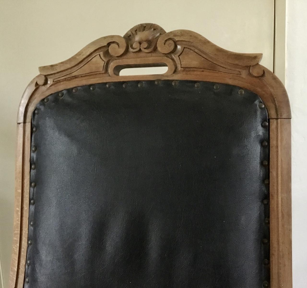 Neo-klassieke STOEL vakkundig gerestaureerd ! > 100 jarig