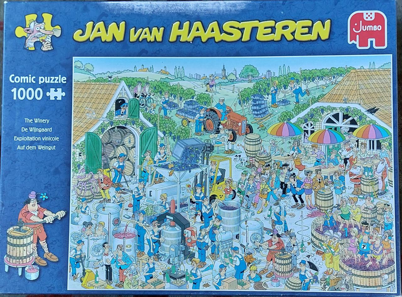 Jan van Haasteren puzzel De Wijngaard 1000 stukjes