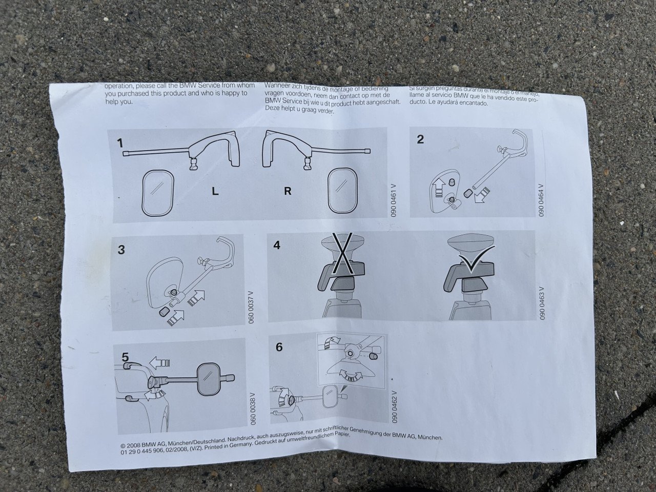 Caravanspiegels voor BMW