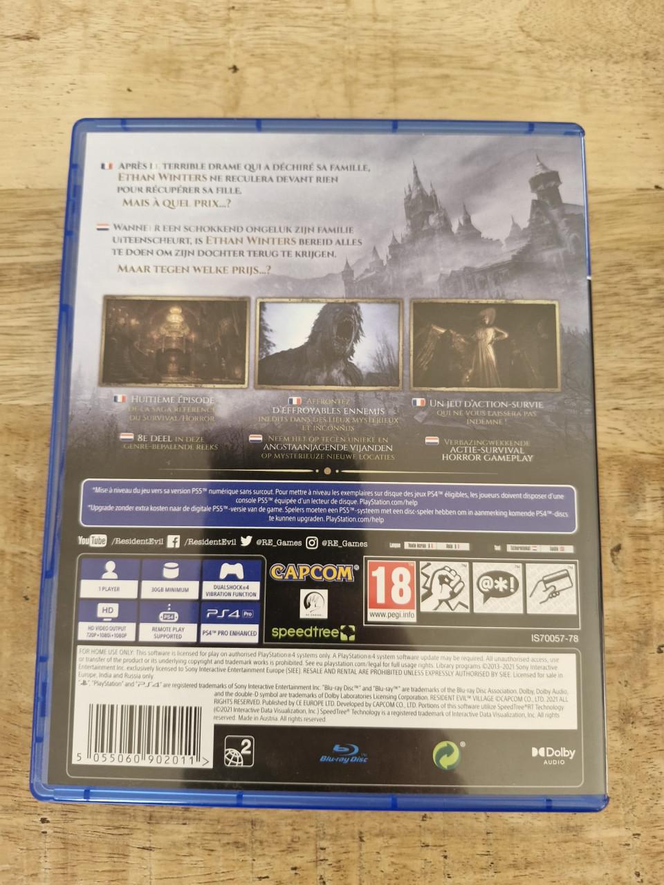 Ps4 resident evil, Village