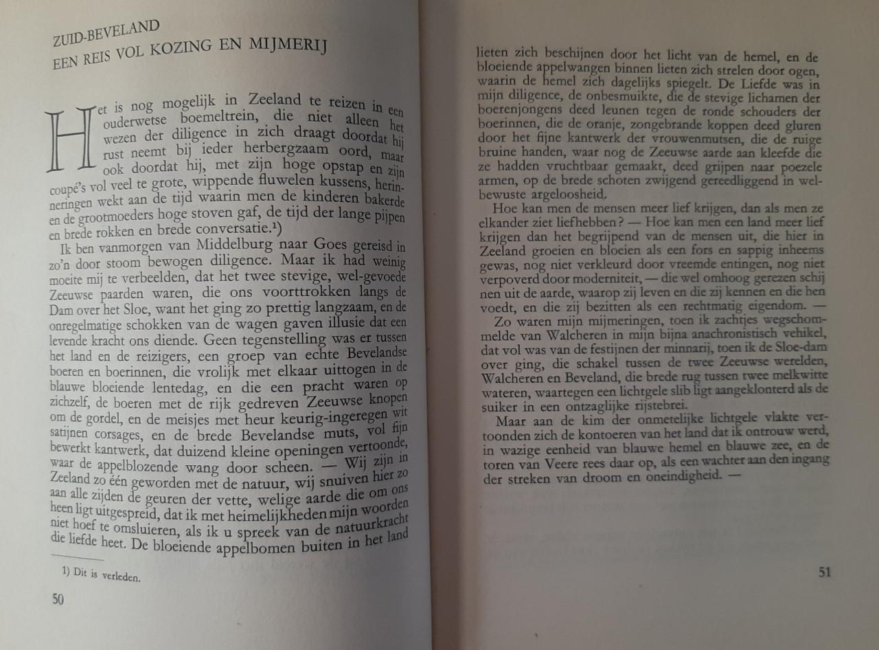Sentimentele aardrijkskunde, Zeeland, Zeeuwse mijmeringen, P.H. Ritter Jr.