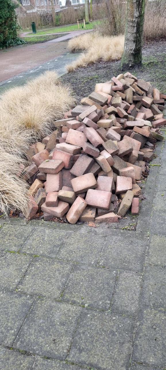 16 vierkante meter koppelstones