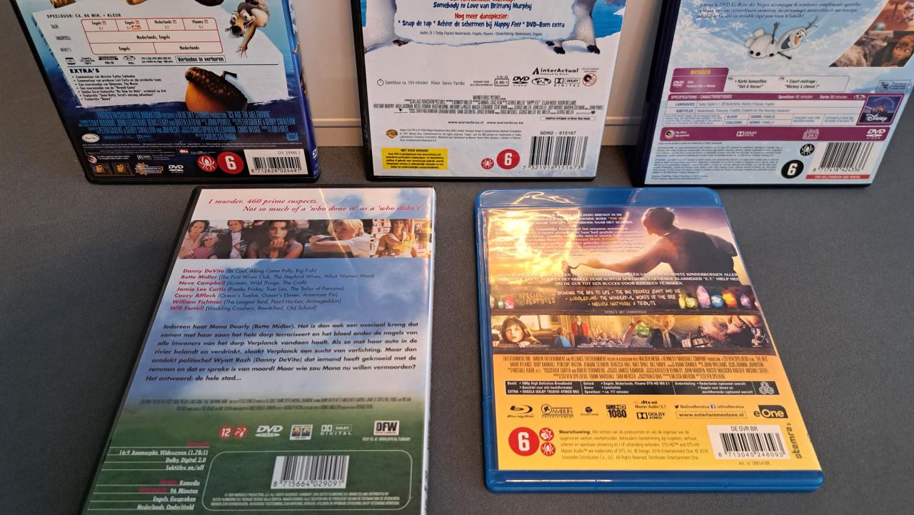 DVD's en Blu-ray, genre kinderen en jeugd