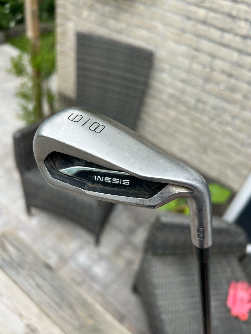 Inesis golf tas met bijbehorende clubs