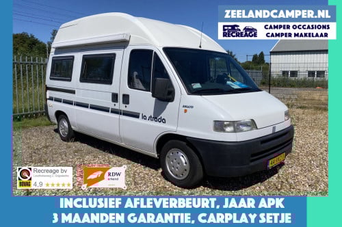 La Strada buscamper, veel opties, jaar apk, beurt, garantie, carplay setje