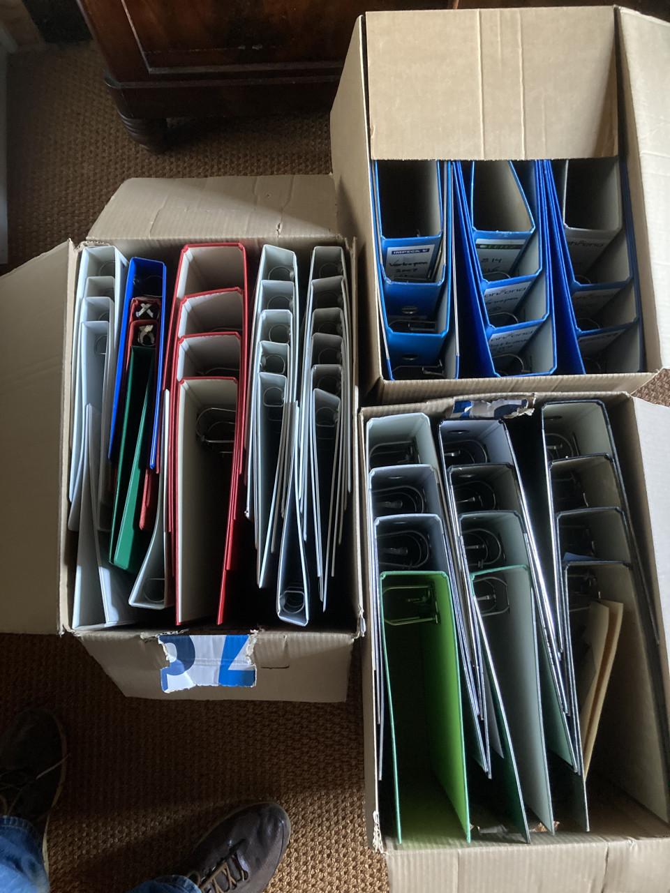 Ordners en mappen