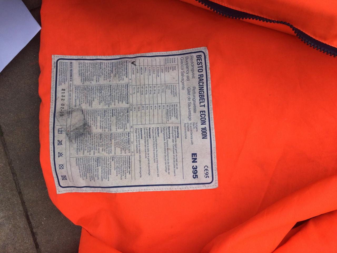 Reddingsvesten zwemvesten