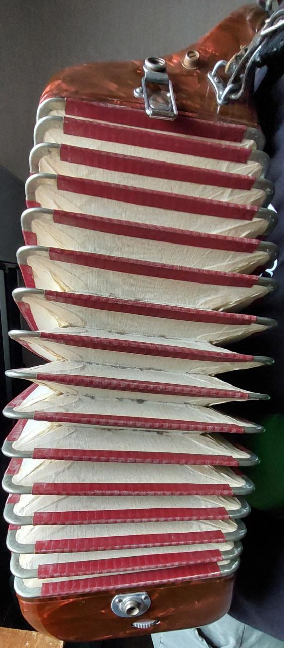 Vintage Silvestrini Mondolfo Accordion (Italy)