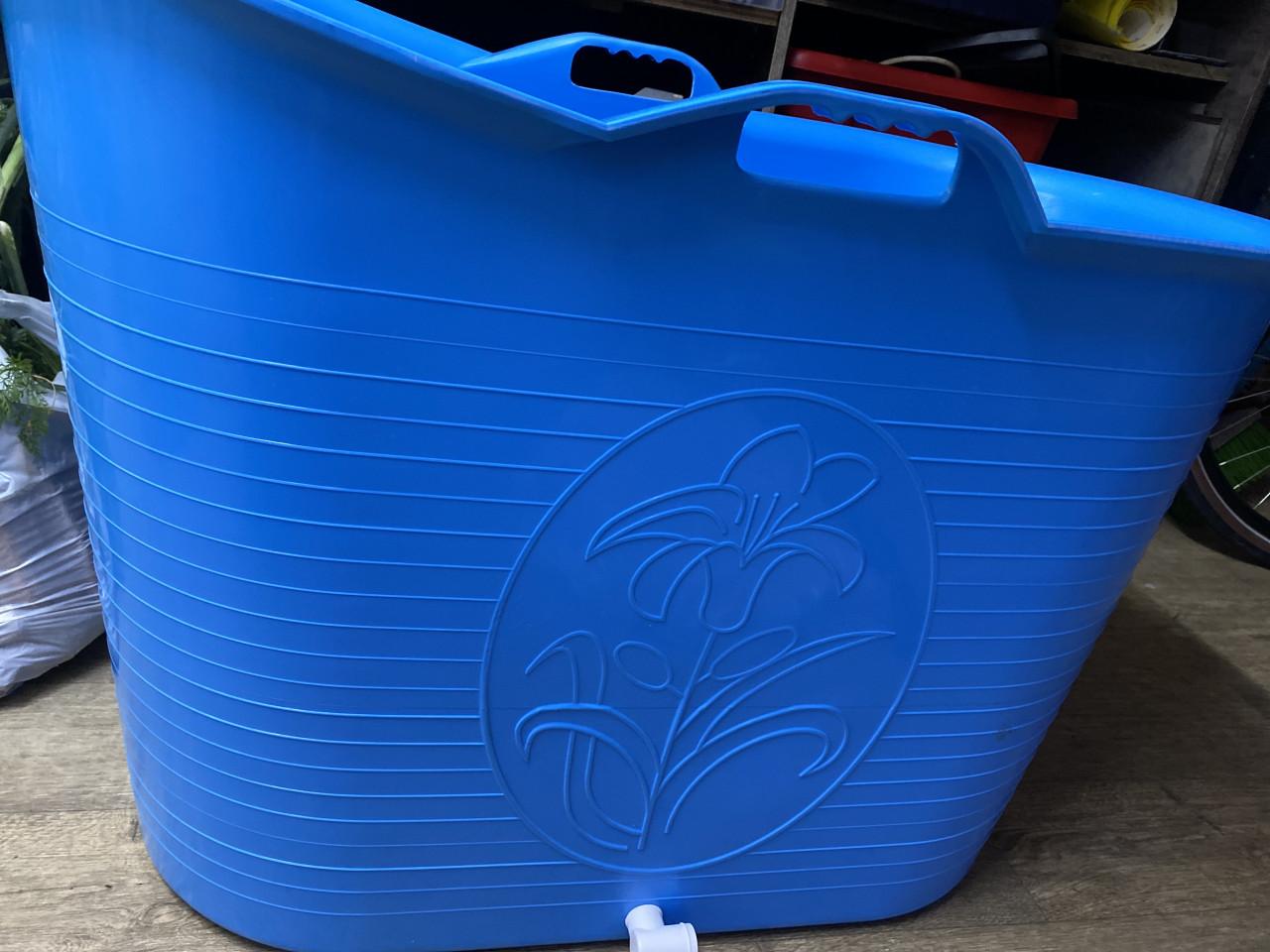 Flexibele badkuip bath bucket