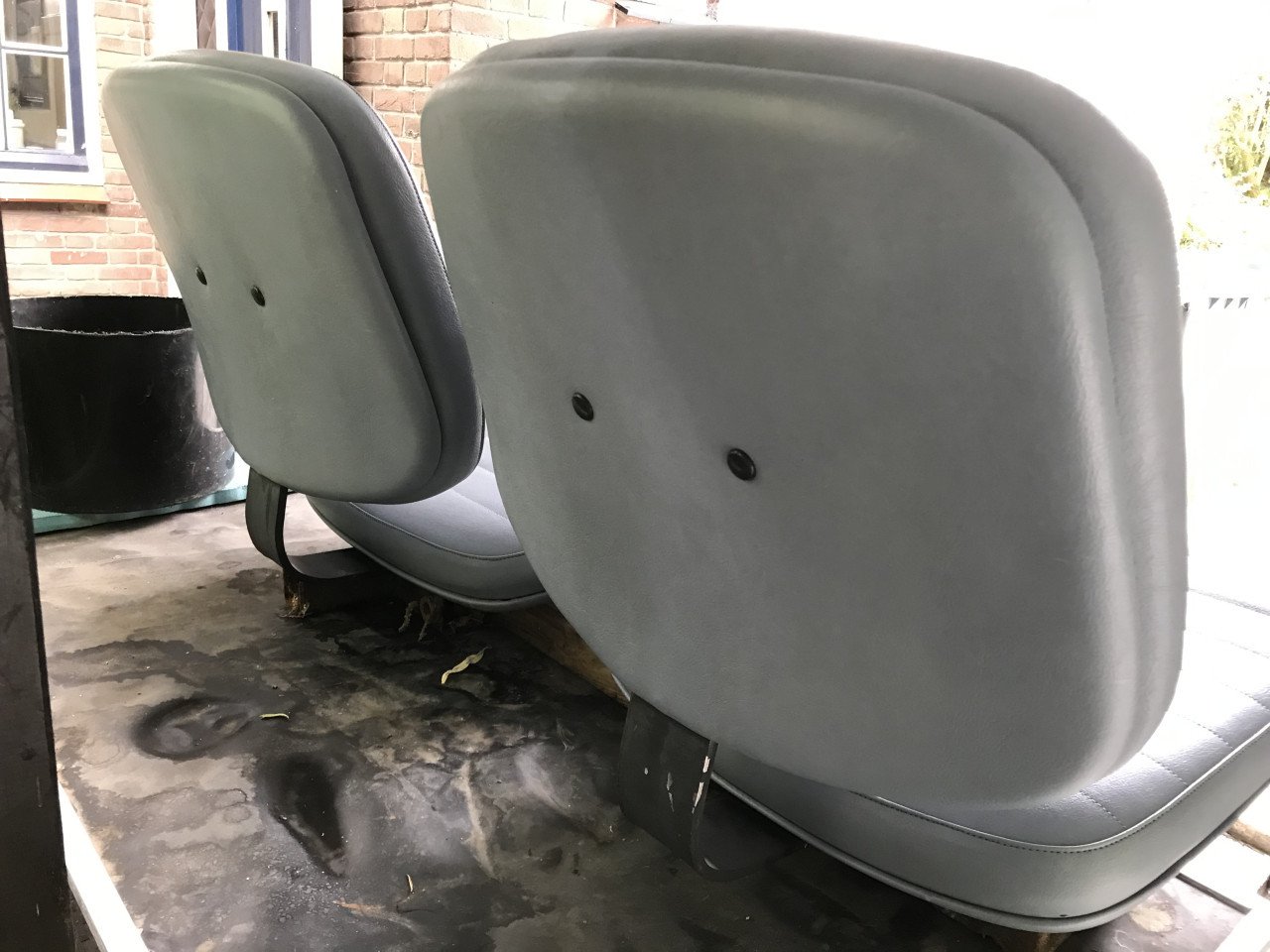 Set stoeltjes voor boot