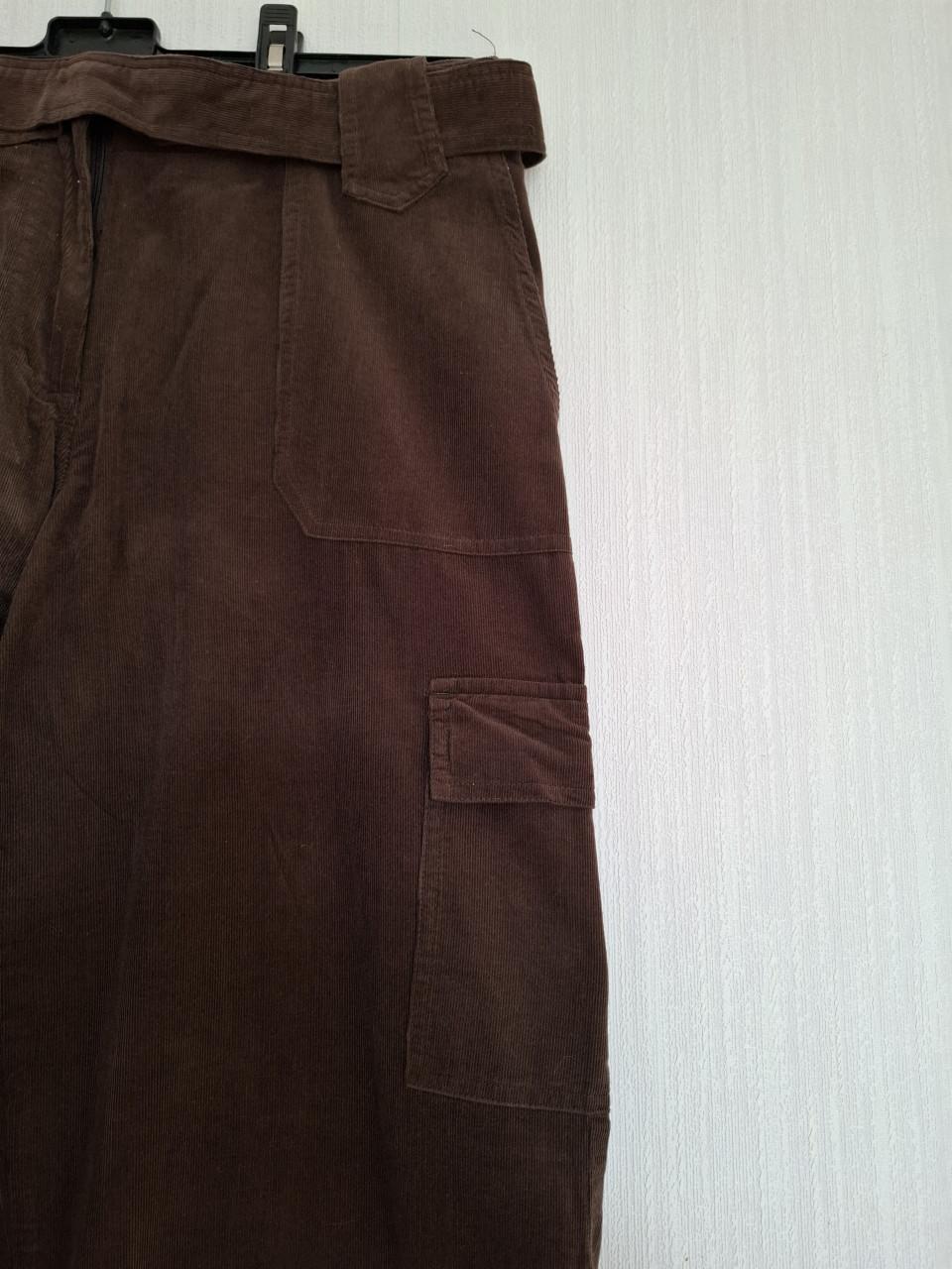 Casual collection broek ribfluweel. Bruin. Maat 44. Nieuw.