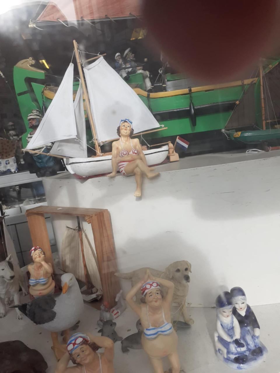 Groot scheepsmodel zeilschip Paviljoenpoon 160 cm