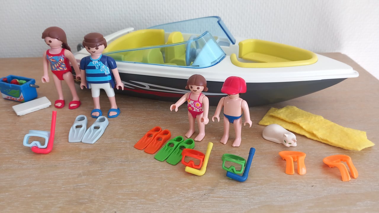 Playmobil speedboot setnr 4862