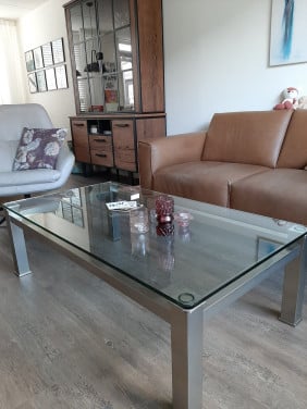 Glazen salontafel gratis