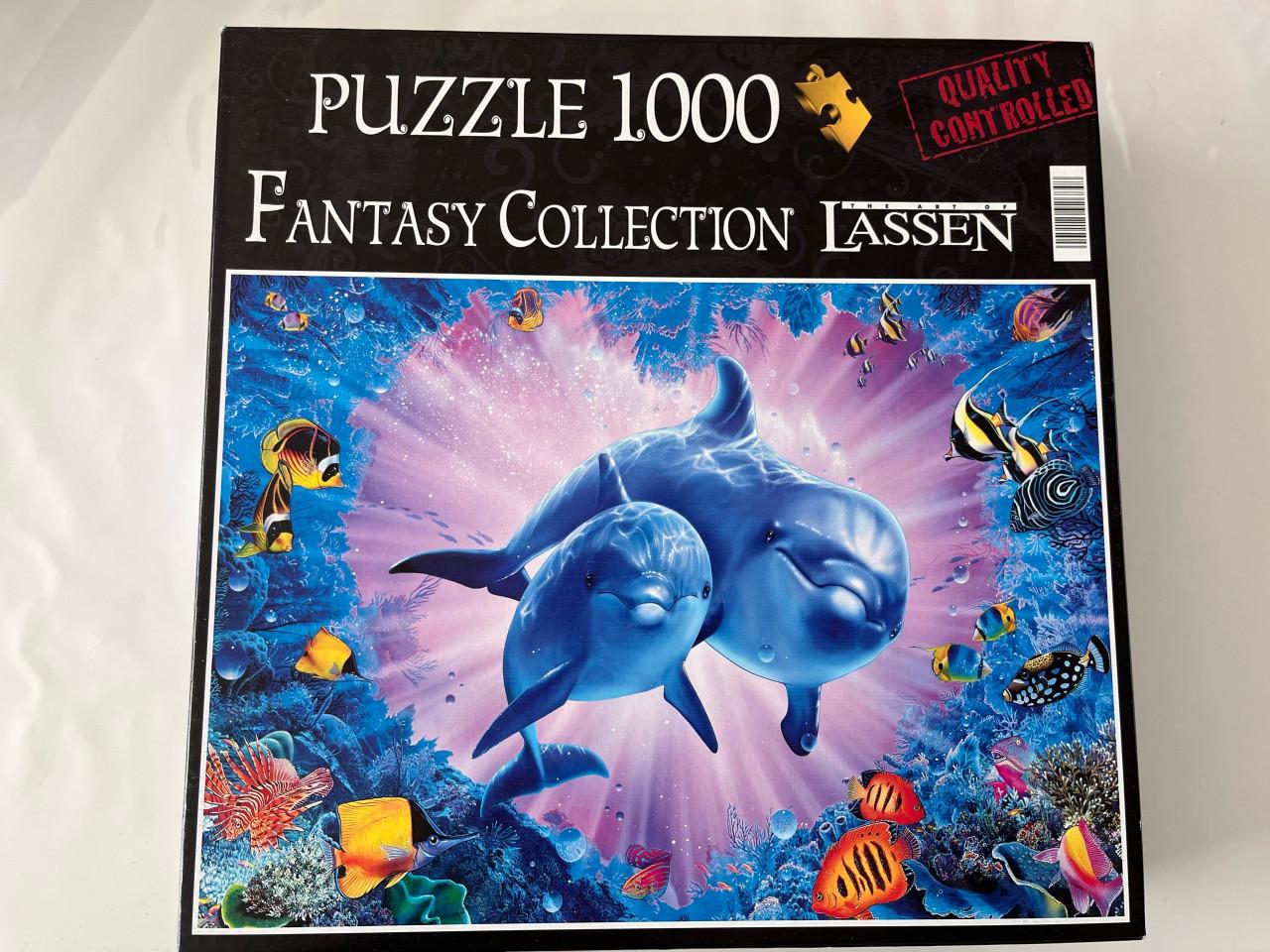 Puzzel dolfijnen 1000 stukjes