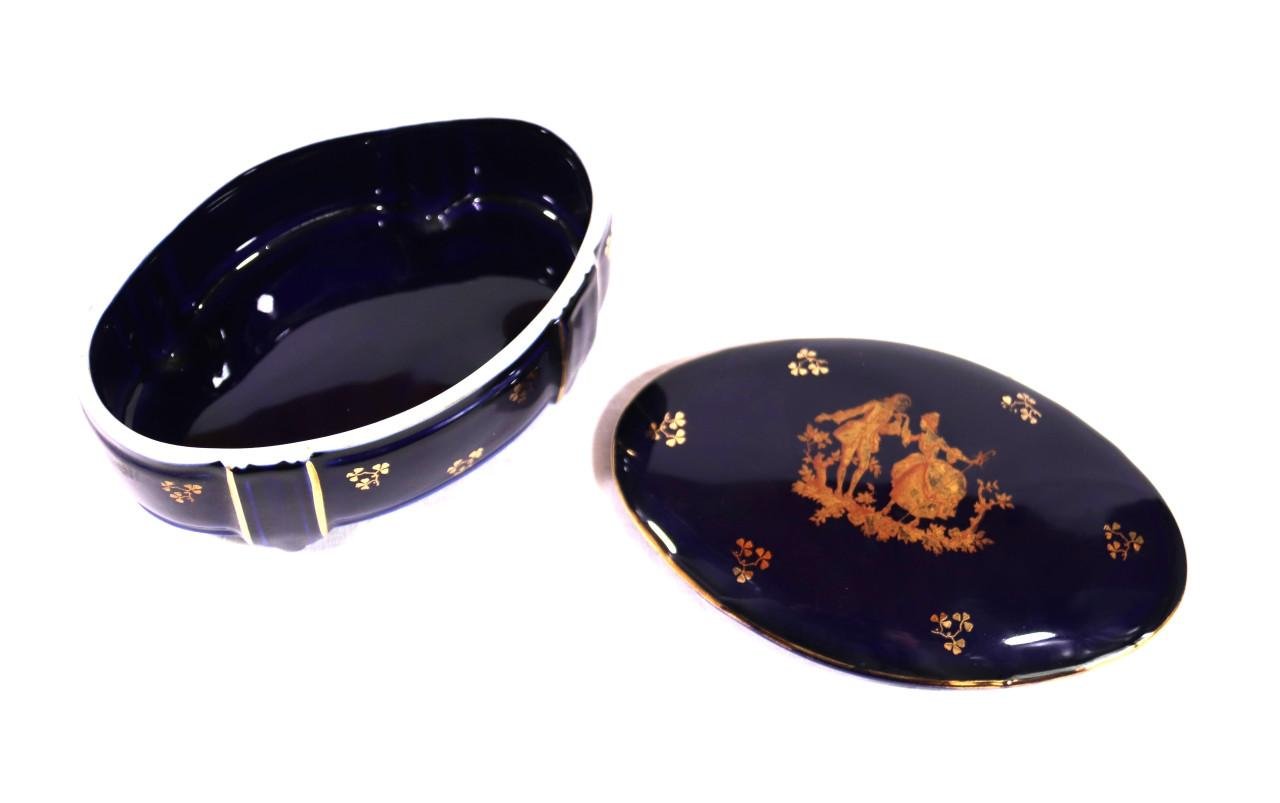 Limoges Schaal met deksel