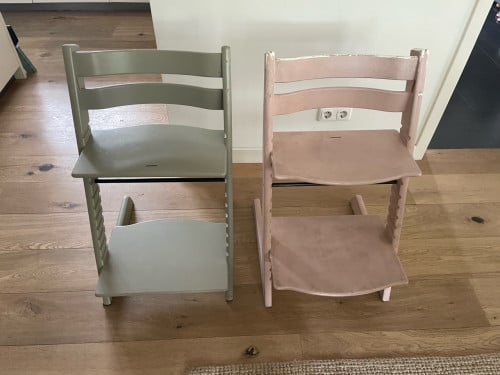 2x Stokke Tripp Trapp kinderstoel – opknappers