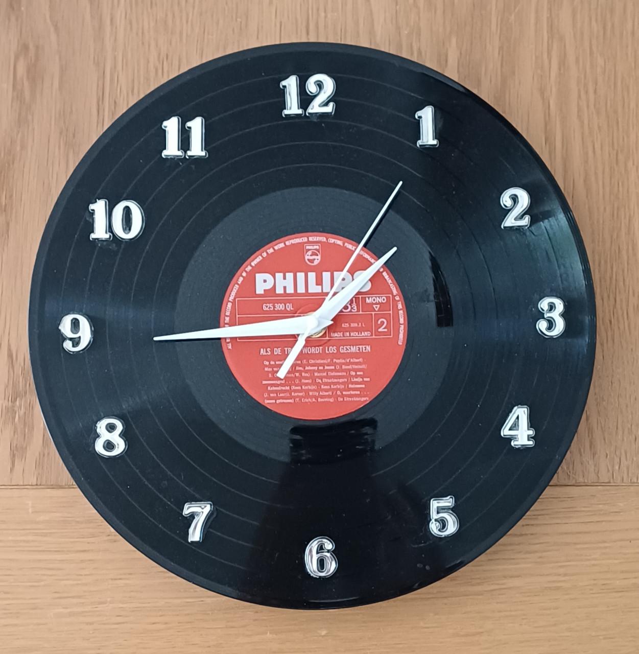Klokken van een LP gemaakt