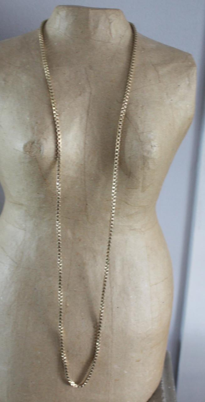 Goudkleurige ketting