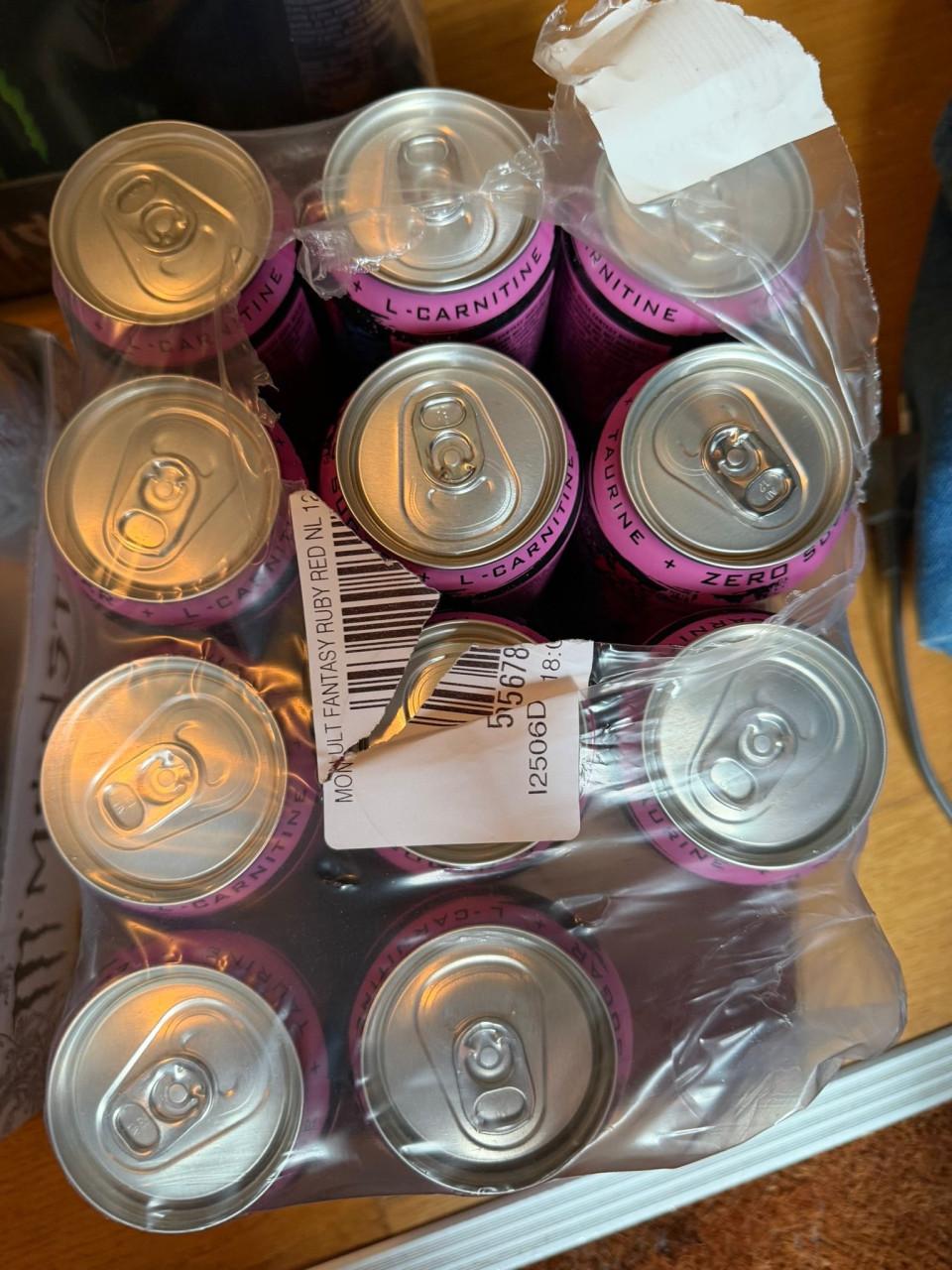 Monster energiedrank div smaken