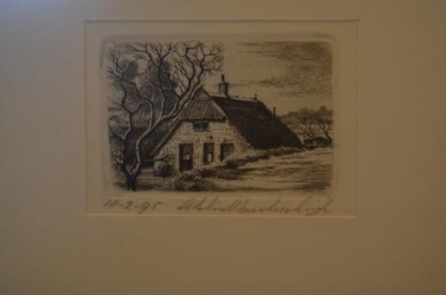 Klein etsje uit 1995 boerenwoning geen idee waar