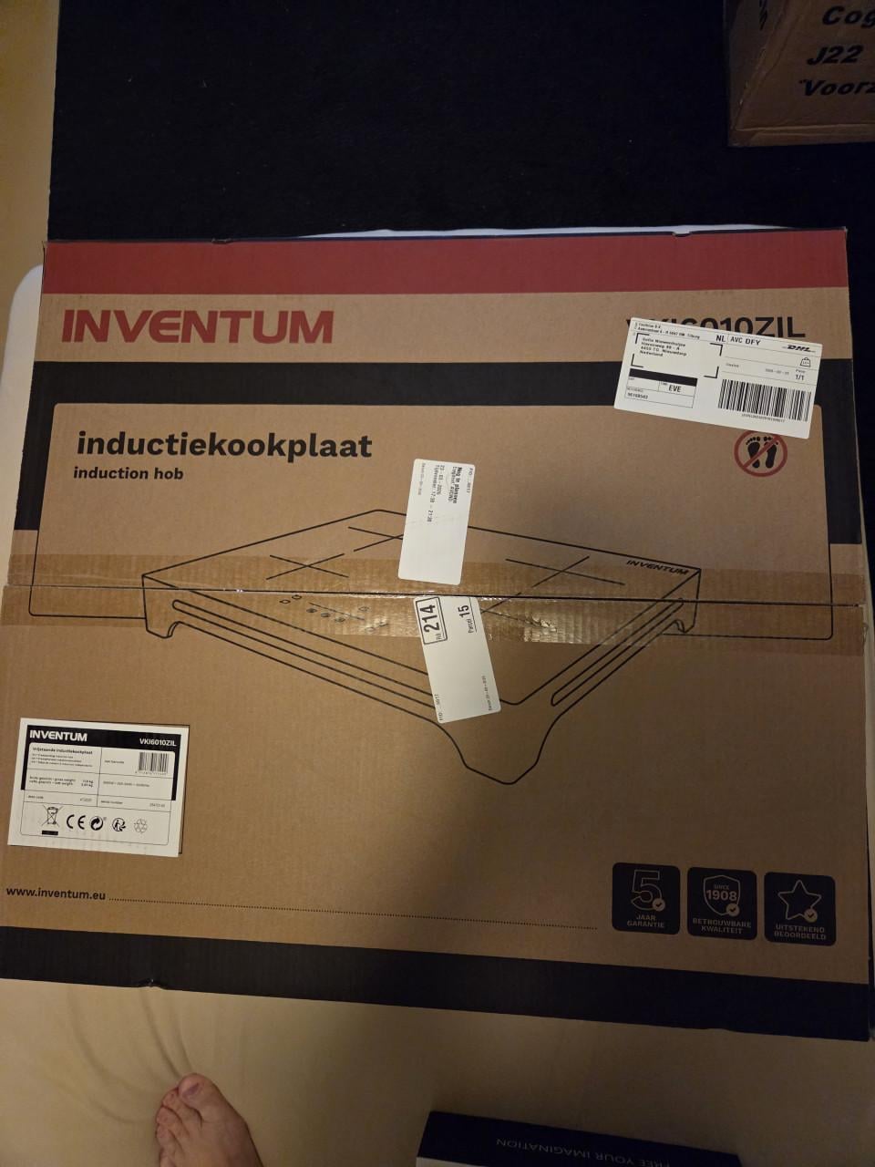 Inductiekookplaat mobiel