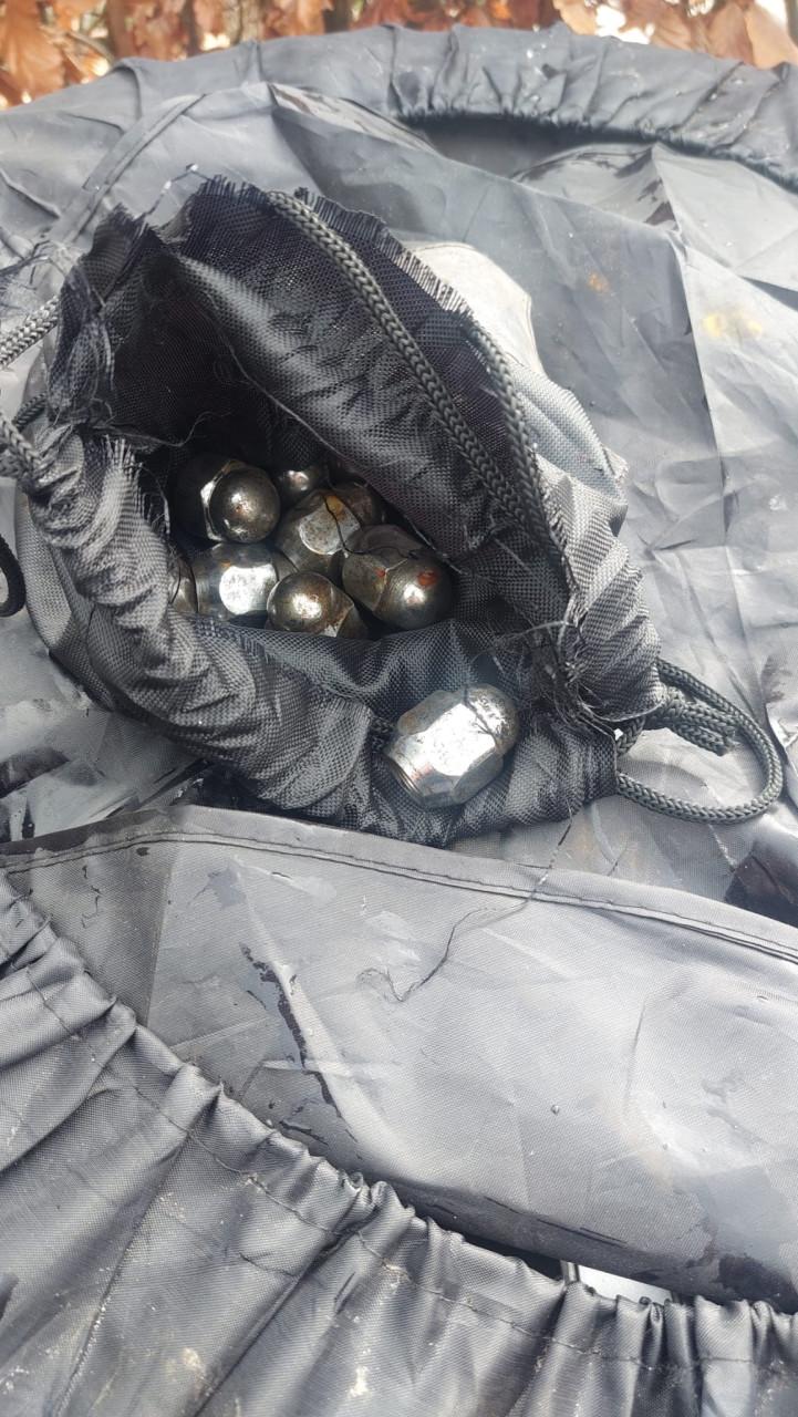 Winterbanden Michelin met velgen en hoezen