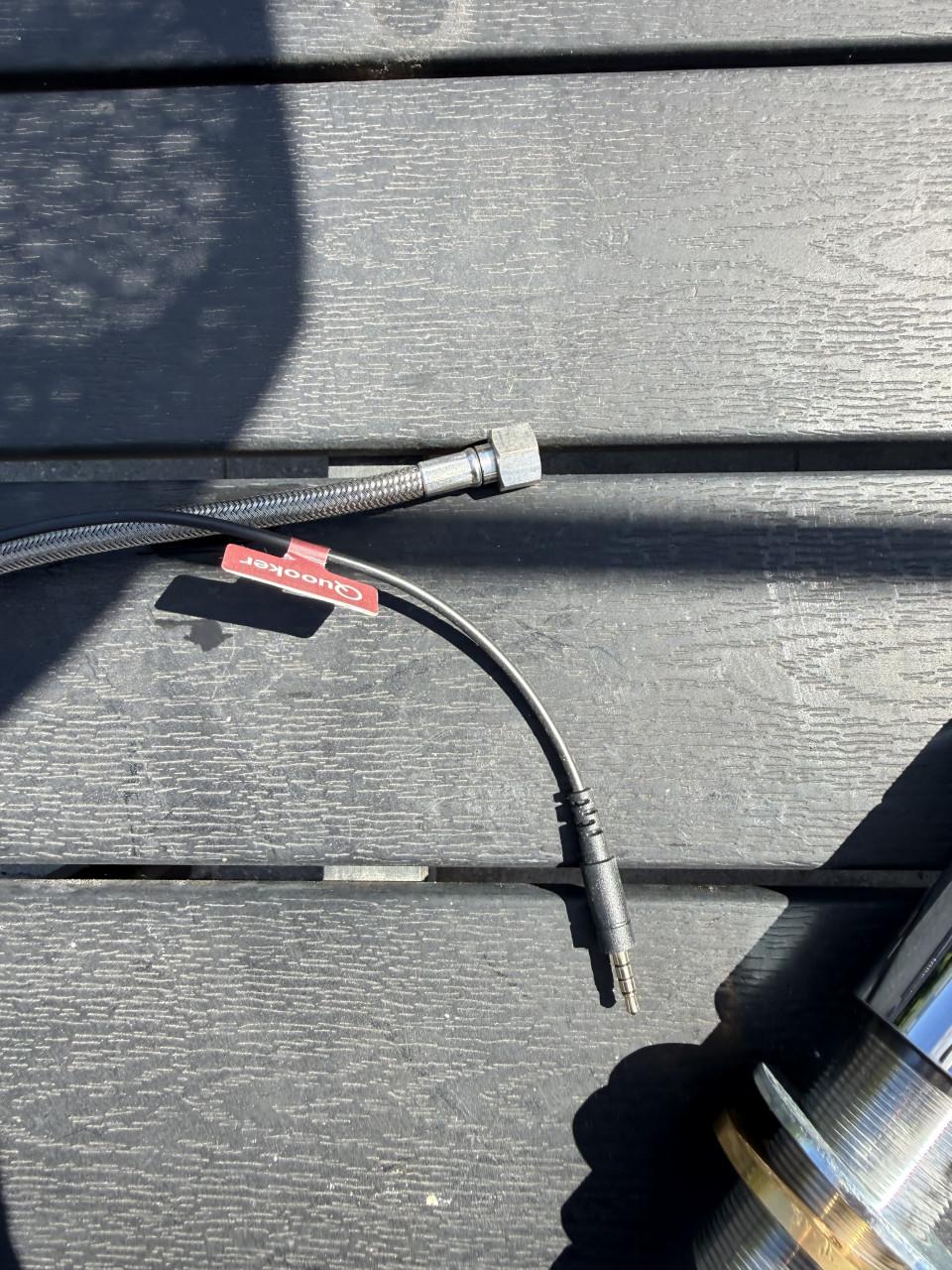 Quooker kokend water vat met kraan