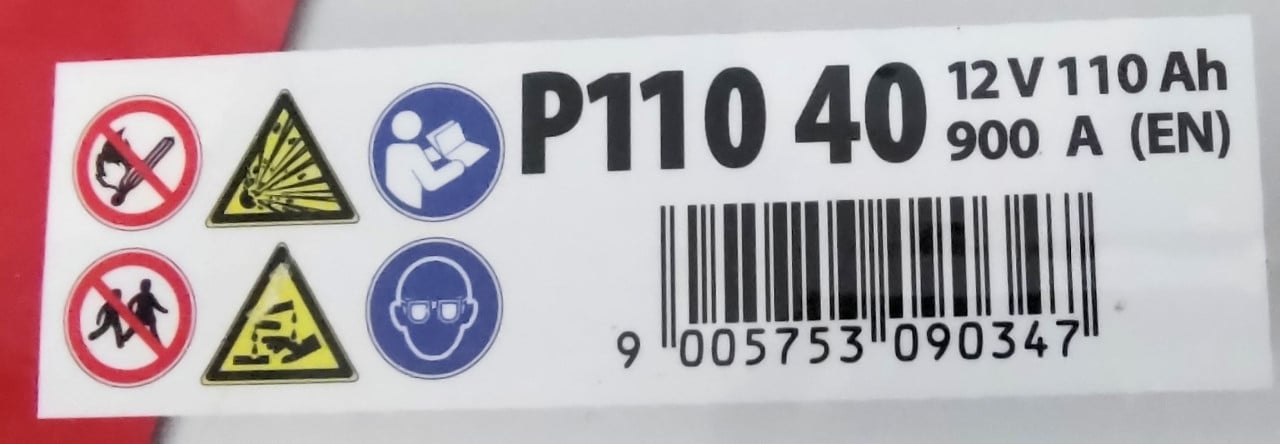 Te koop: Accu Power Bull P110 40