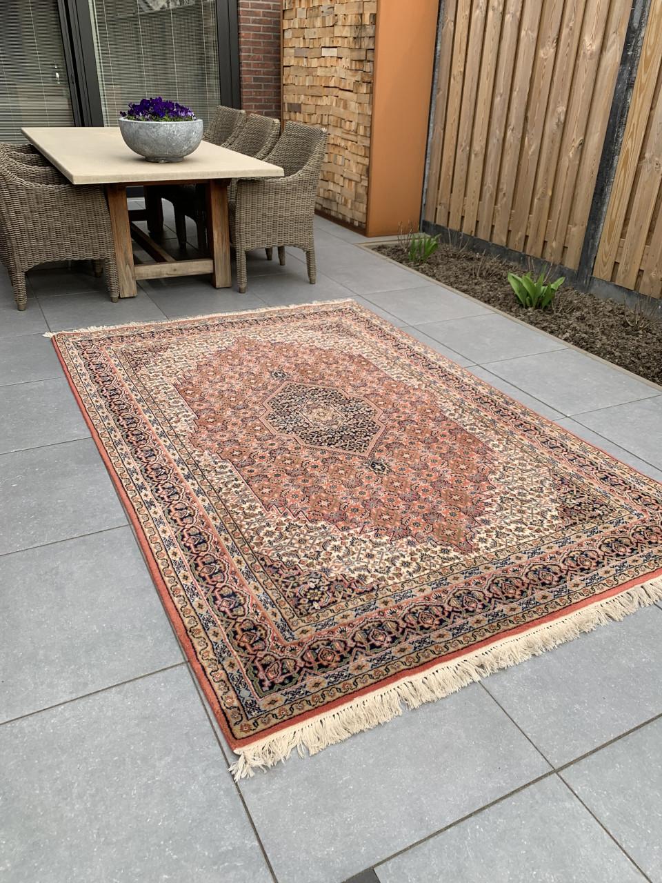 💖Prachtig Sfeervol Roze Handgeknoopt Vintage Vloerkleed 💖