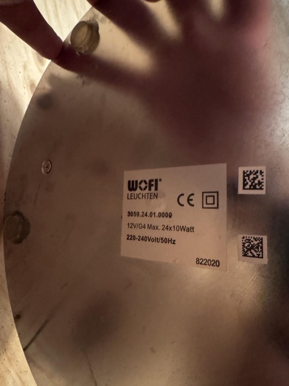 WOFI staande design lamp