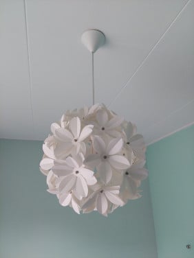Hanglamp bloem (Karwei)
