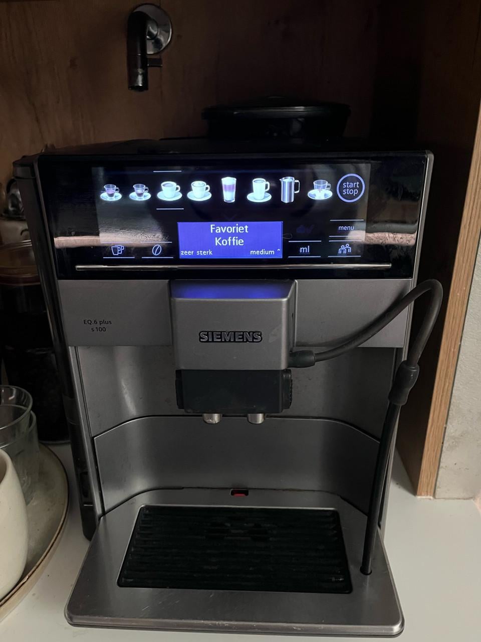 Siemens volautomatische espresso machine