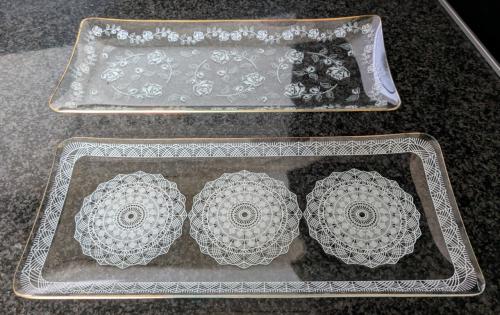 Glazen Serveer Schaaltjes Mandala