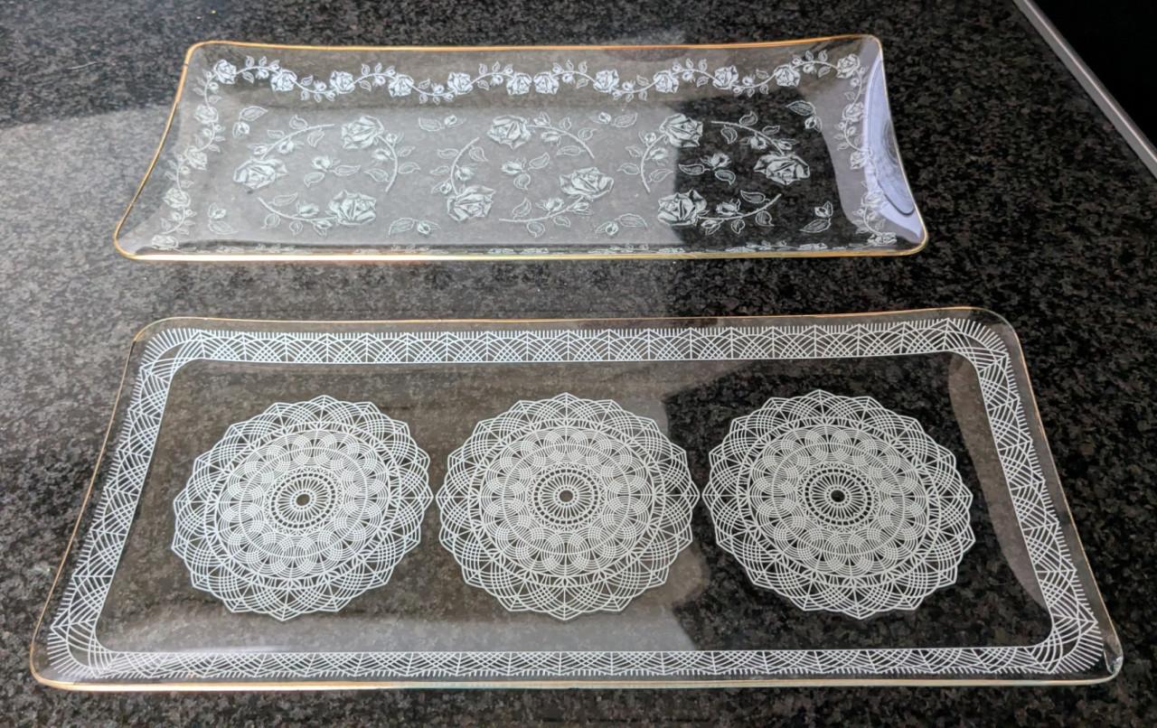 Glazen Serveer Schaaltjes Mandala