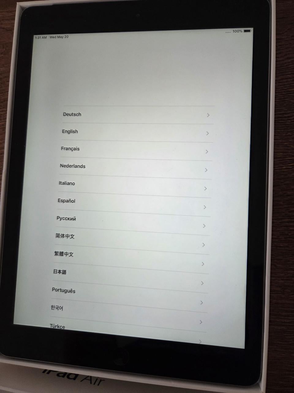 Ipad air 1