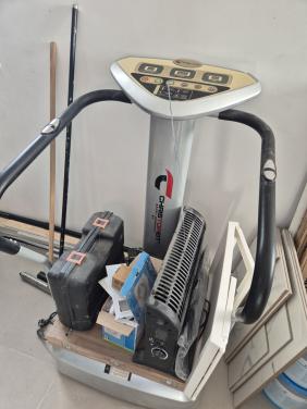 Te koop tril plaat/apparaat.